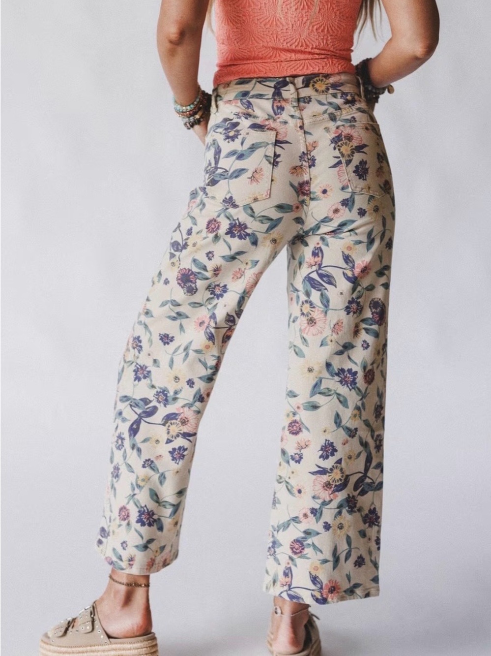 Three Birds Nest Botanical Garden Pants - Picture 2 of 7
